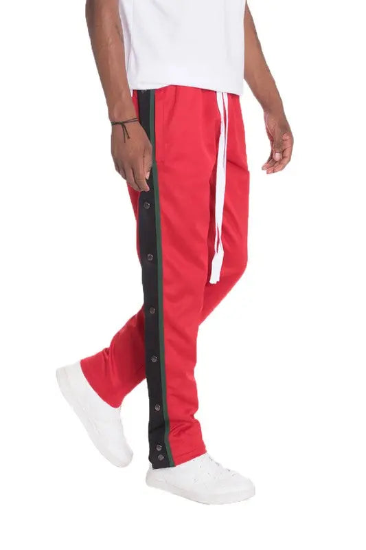 Snap Button Track Pants - Image #2