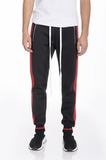 Weiv Mens Heavy Weight Single Stripe Jogger - Panther®