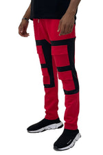 COLOR BLOCK CARGO TRACK PANT - Panther®