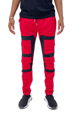 COLOR BLOCK CARGO TRACK PANT - Panther®