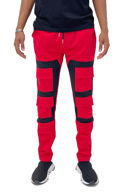 COLOR BLOCK CARGO TRACK PANT - Panther®