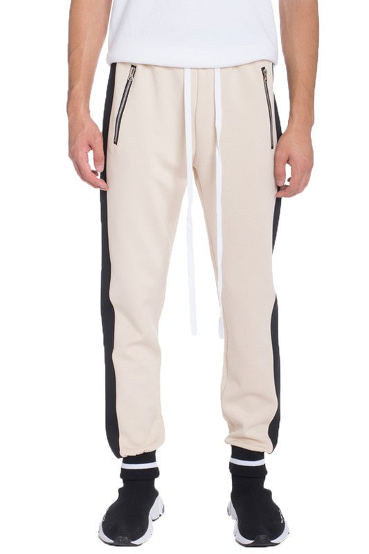 Weiv Mens Heavy Weight Single Stripe Jogger - Panther®