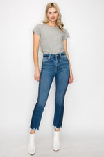 HIGH RISE SLIM STRAIGHT JEANS - Panther®