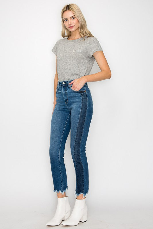 HIGH RISE SLIM STRAIGHT JEANS - Panther®