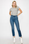 HIGH RISE SLIM STRAIGHT JEANS - Panther®