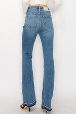 PLUS SIZE - HIGH RISE SKINNY BOOTCUT JEANS - Panther®