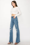 PLUS SIZE - HIGH RISE SKINNY BOOTCUT JEANS - Panther®