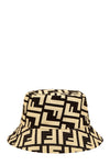 Greek Pattern Print Bucket Hat