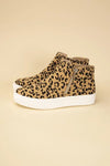 Route-S High Top Leopard Sneakers - Image #9