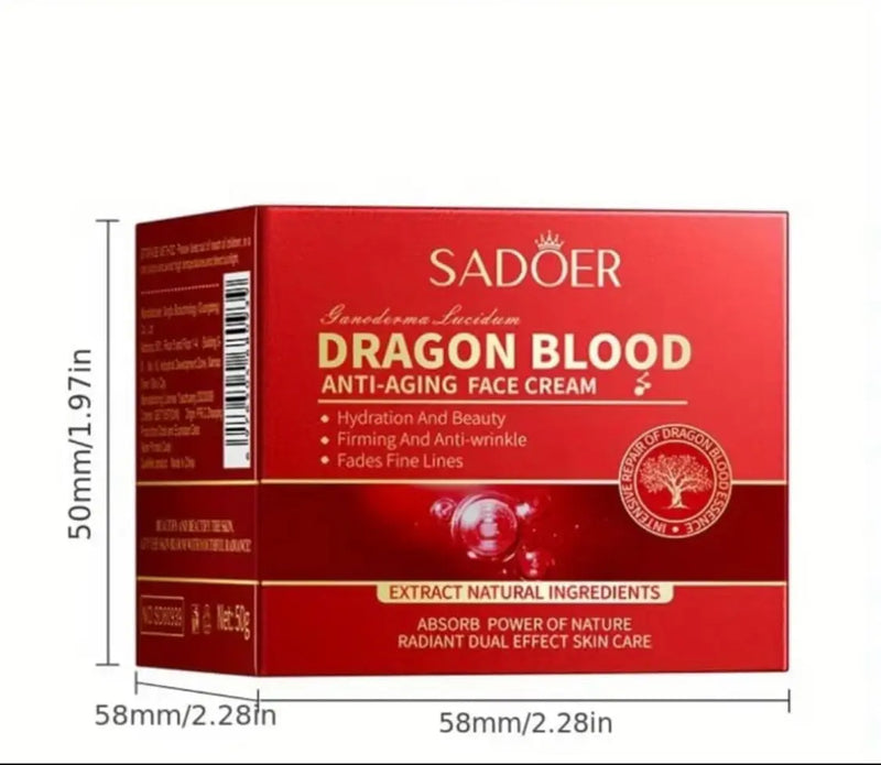 1.76oz Dragon Blood Face Cream Face Ganoderma Lucidum Cream Hydrating Moisturizi - Image #4