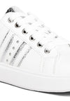 Claude Faux Leather Back Panel Detail Sneakers