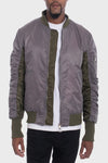 TWO TONE COLOR BLOCK BOMBER JACKET - Panther®