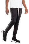 Leather Tape Track Pants - Panther®