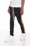 RASTA TAPED TRACK PANTS - Image #3