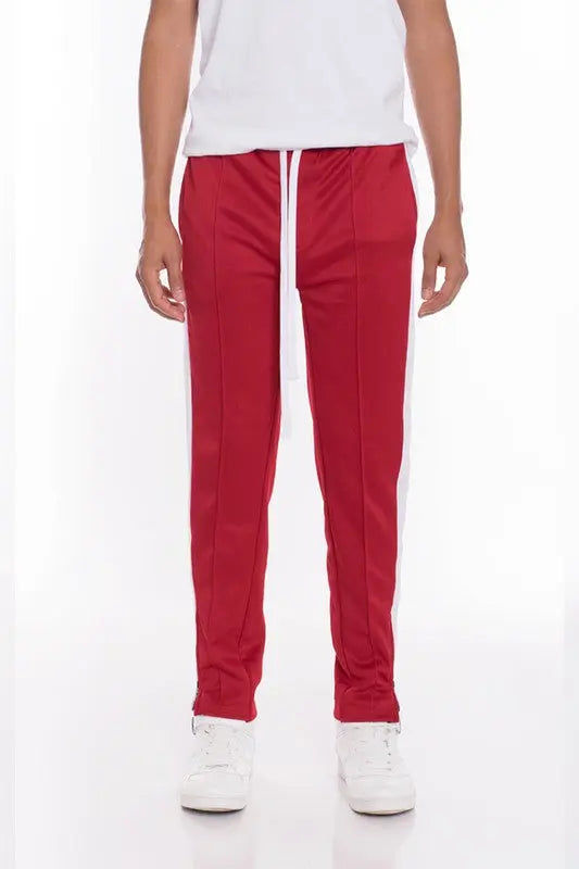 STRIPES TRICOT TAPERED PANTS - Image #13