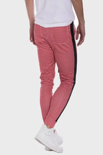 WEIV MEN'S Patterned Sweatpants with Side Stripe - Image #3