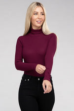 Long-Sleeve Turtleneck Bodysuit