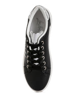 Claude Faux Leather Back Panel Detail Sneakers