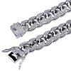 Hip Hop Iced Out Bracelet Cuban Chain Zircon Bracelet For Men - Panther®