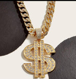 Big Dollar Pendant + Cuban Chain - Panther®